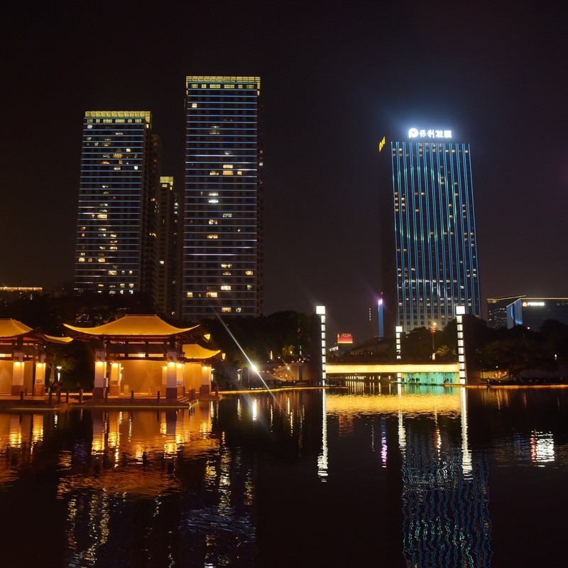 佛山千灯湖夜景-中关村在线摄影论坛