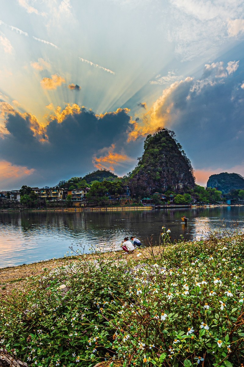 夕阳美如画,清风醉晚霞! 〗晚霞风光 拍摄-中关村在线摄影论坛