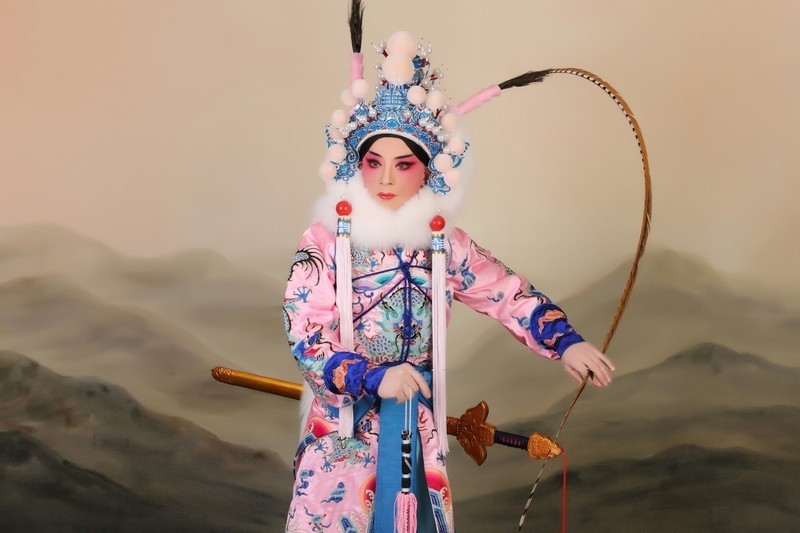 我的京剧照 旦角 花旦武旦刀马旦 挡马杨八姐657-中关村在线摄影论坛