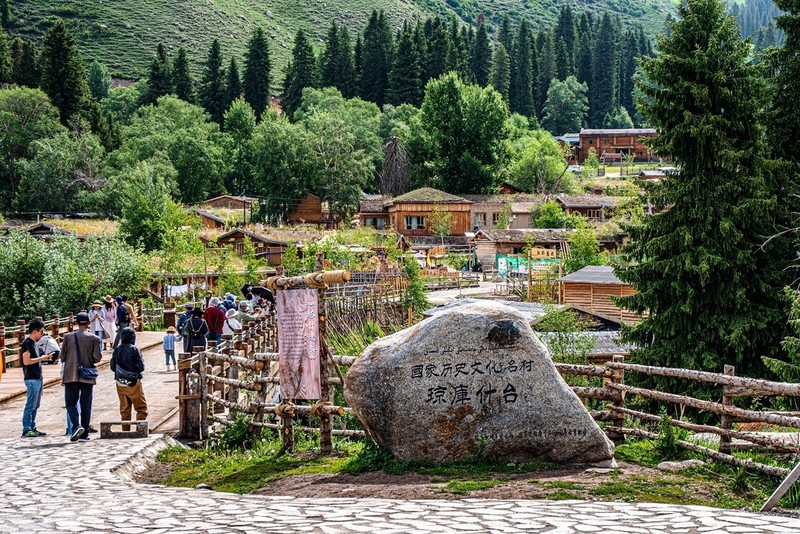 新疆行游--国家历史文化名村--琼库什台【1】-中关村在线摄影论坛