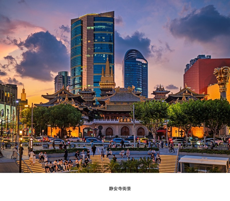 静安寺街景-中关村在线摄影论坛