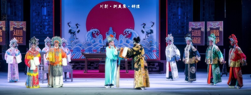 舞台摄影:传统川剧《铡美案》(辩 理)-中关村在线摄影论坛