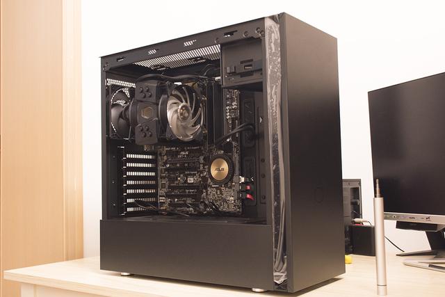 为电脑换个马甲，装酷冷S600机箱和V650电源