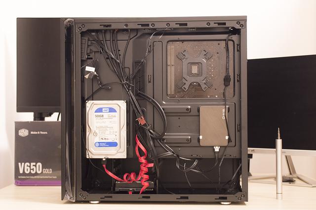 为电脑换个马甲，装酷冷S600机箱和V650电源