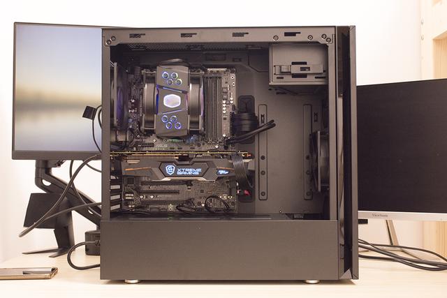 为电脑换个马甲，装酷冷S600机箱和V650电源