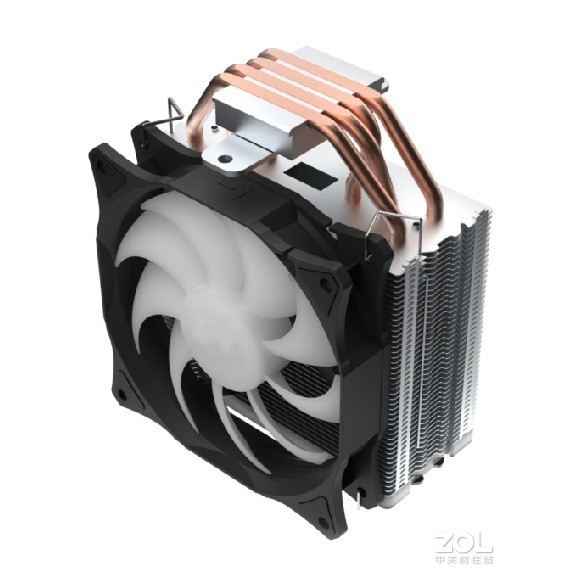 百元内性价比散热器，长毛象塔式风冷4热管的CPU散热器新品-S40