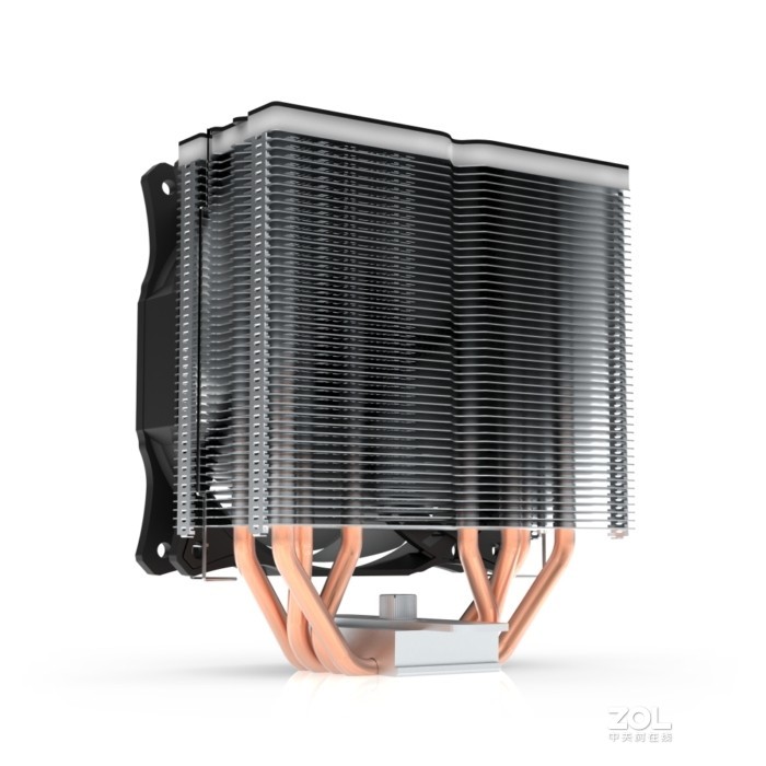 百元内性价比散热器，长毛象塔式风冷4热管的CPU散热器新品-S40