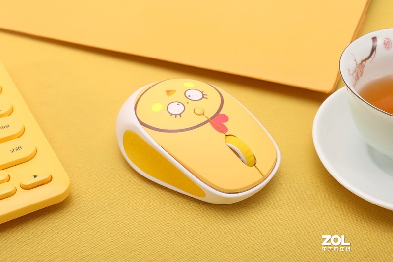 萌文化永不过时，可爱无年限，不将就的富德e680无线鼠