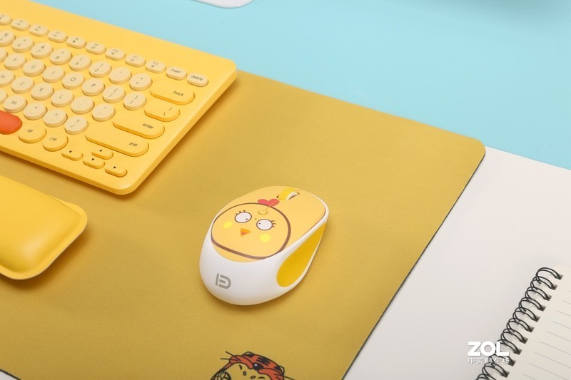 萌文化永不过时，可爱无年限，不将就的富德e680无线鼠