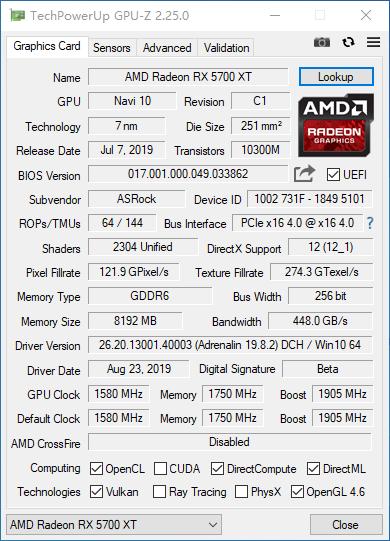 如何将 RX 5700 刷成 RX 5700XT