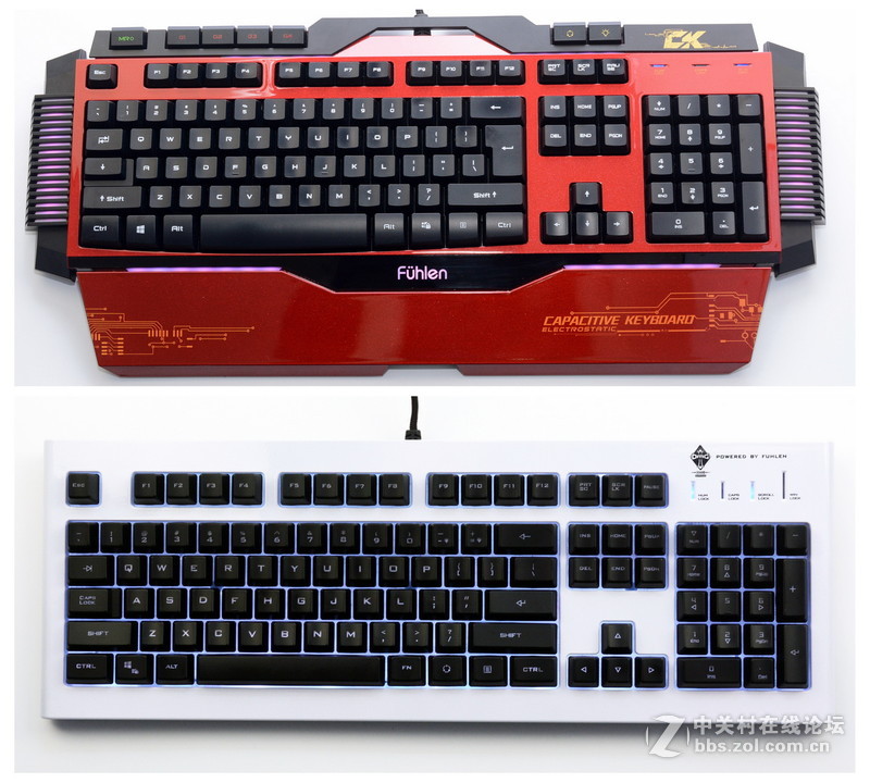 So big Change！富勒1、2代静电容键盘的对比