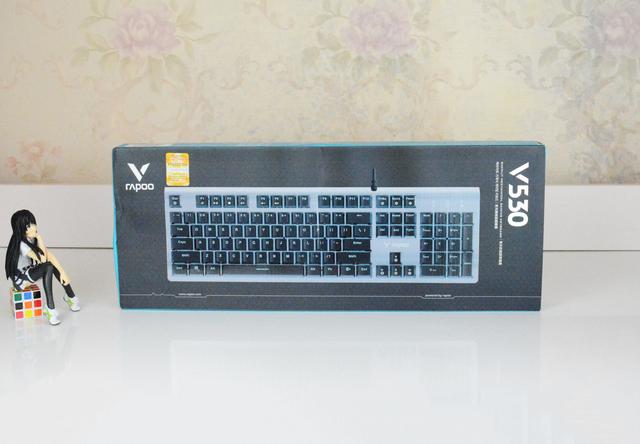 流光溢彩，防尘防水，雷柏V530银轴机械键盘 上手体验