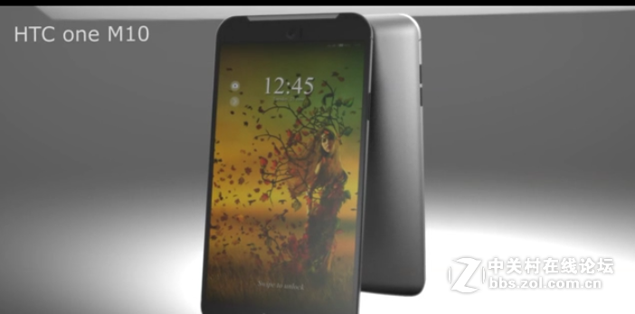 惊呆了,无下巴的HTC One M10概念设计曝光！