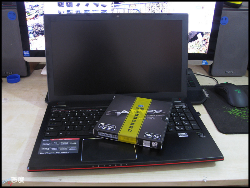 不上SSD怎么用？GE60上影驰Gamer 480GB SSD