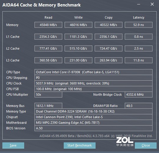 重回微星主板怀抱，微星Z390 Gaming Edge AC刀锋版装机点评