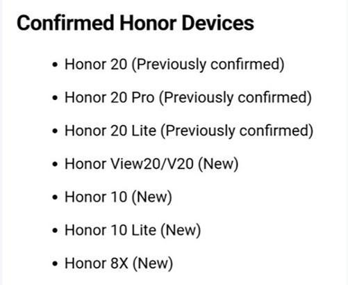 近20款华为手机将要升级EMUI10!来看看有没有你的型号