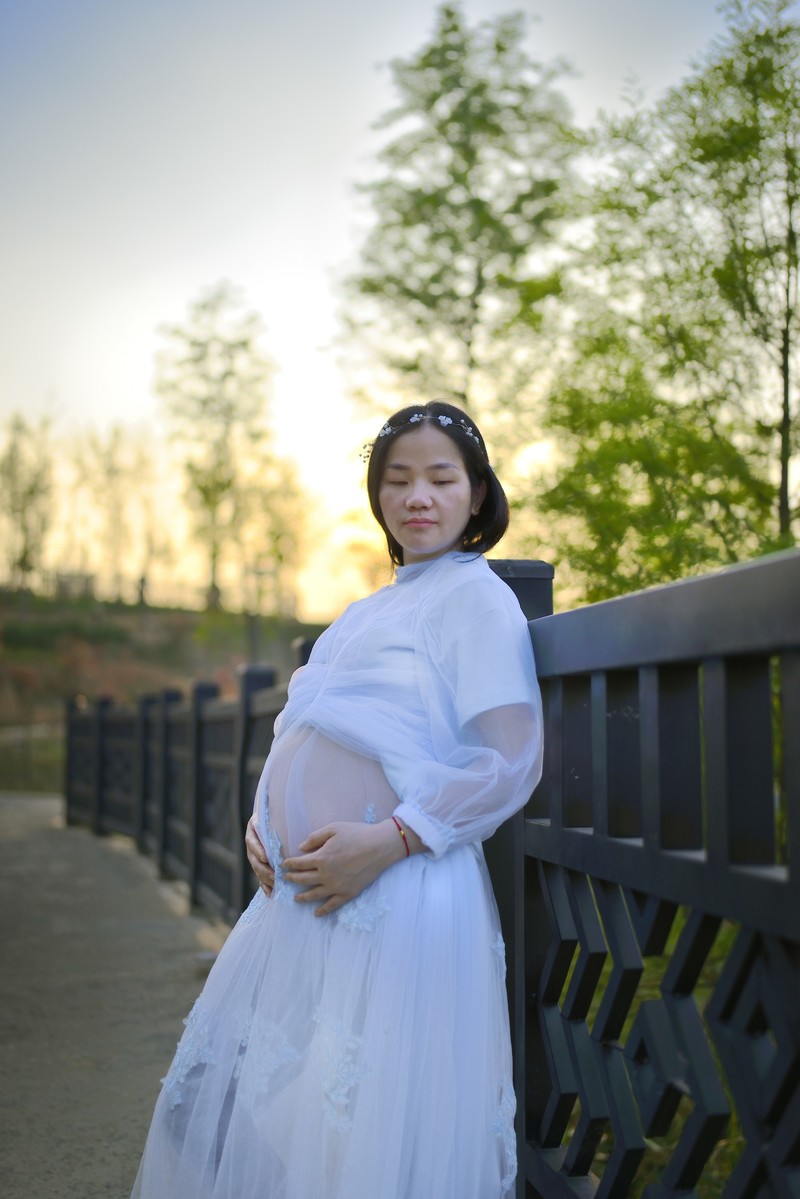 为媳妇拍个二宝的孕照