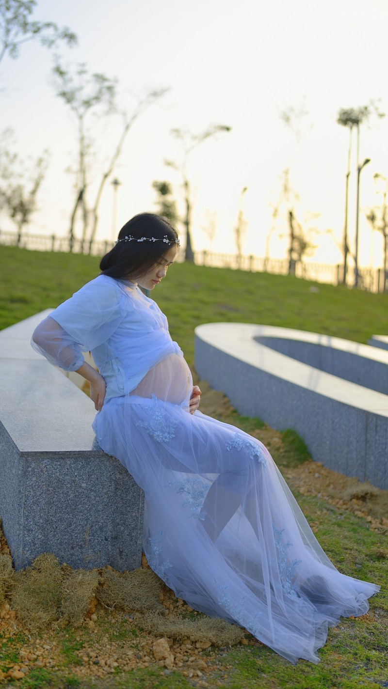 为媳妇拍个二宝的孕照