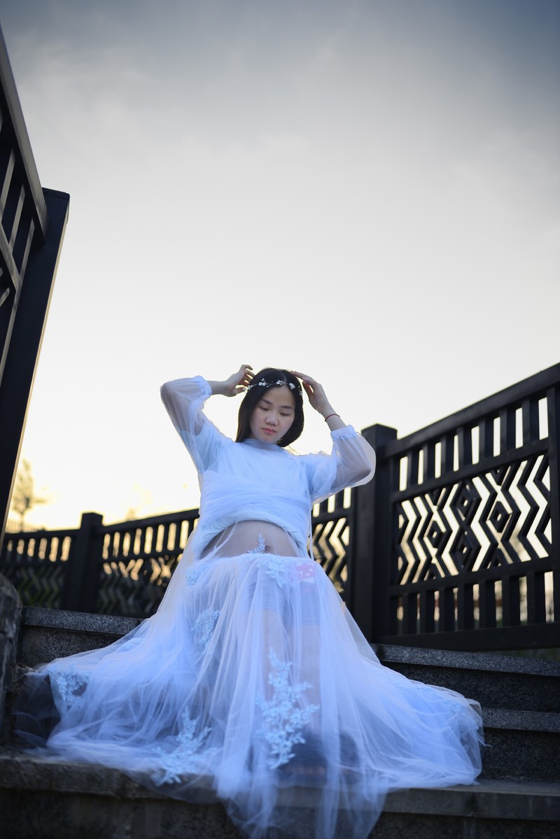 为媳妇拍个二宝的孕照