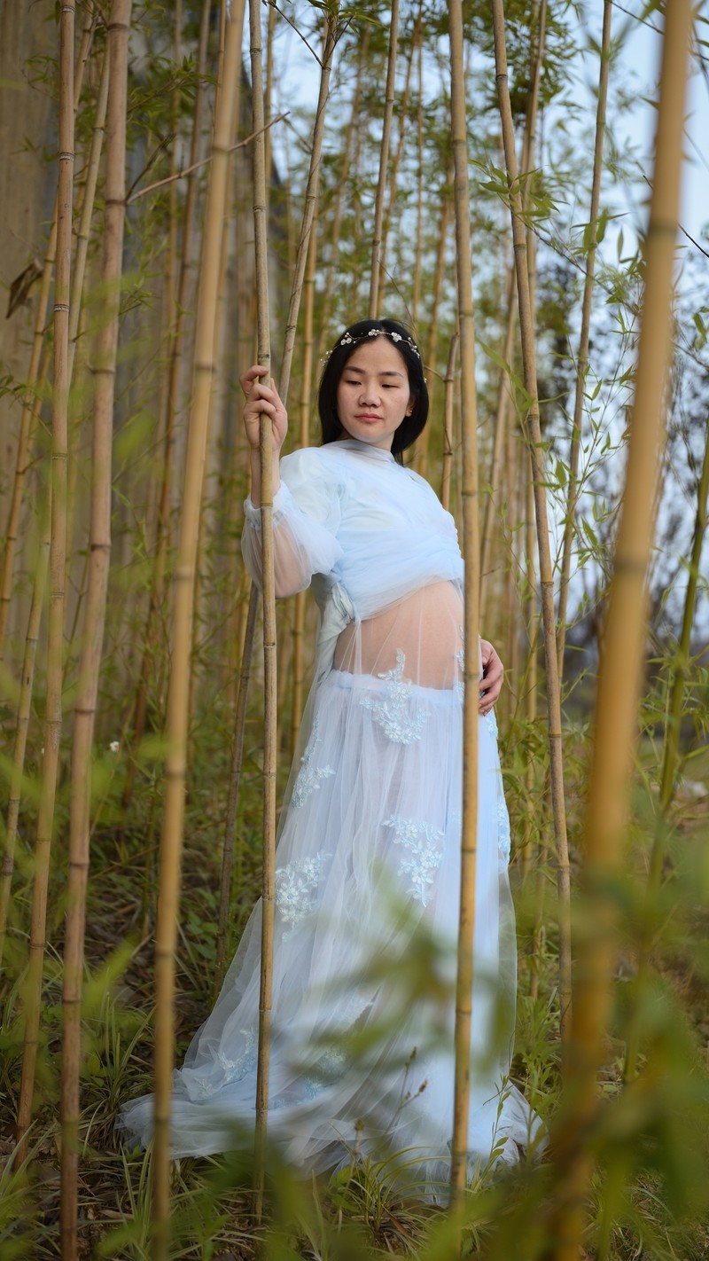 为媳妇拍个二宝的孕照