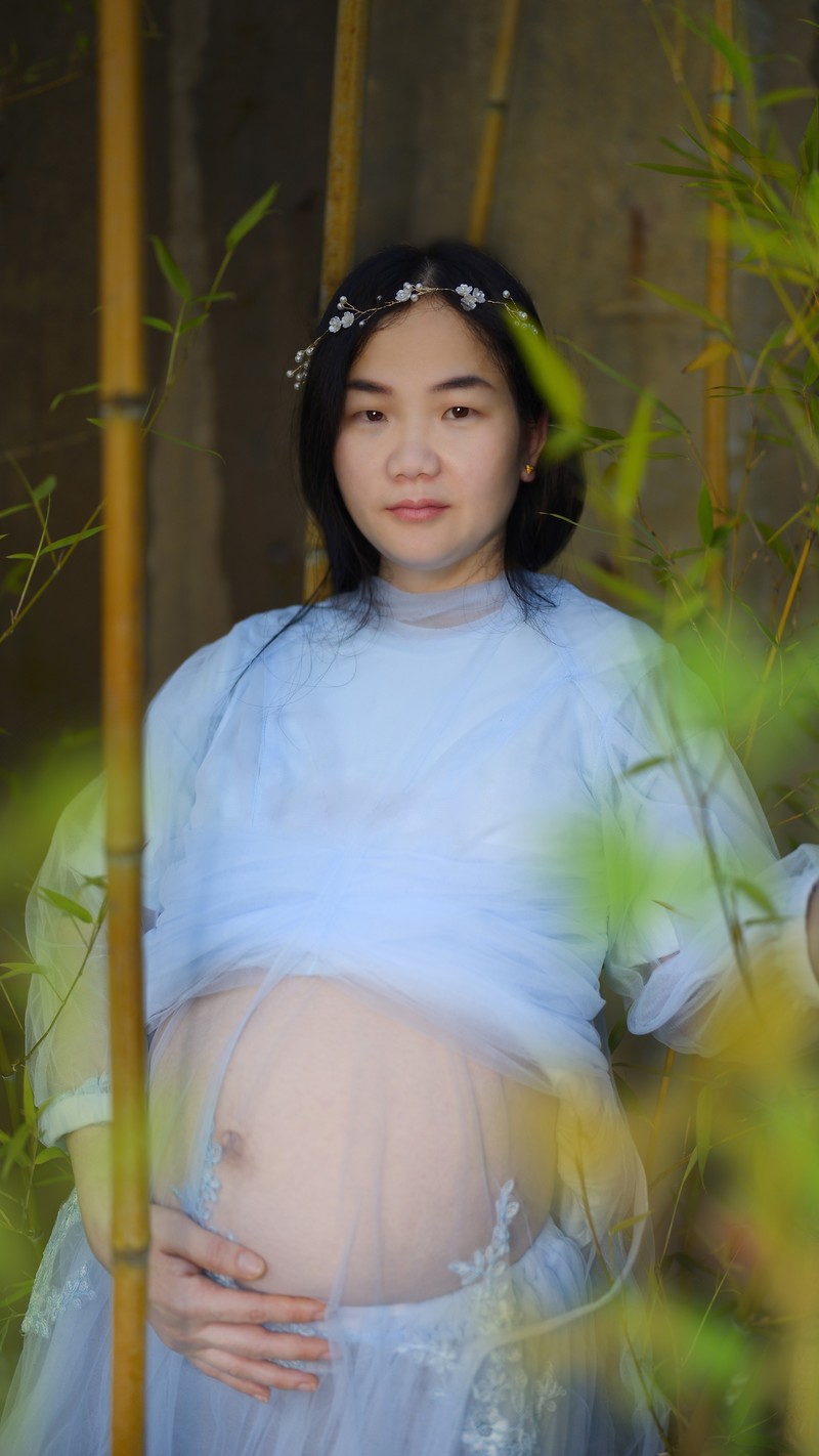 为媳妇拍个二宝的孕照