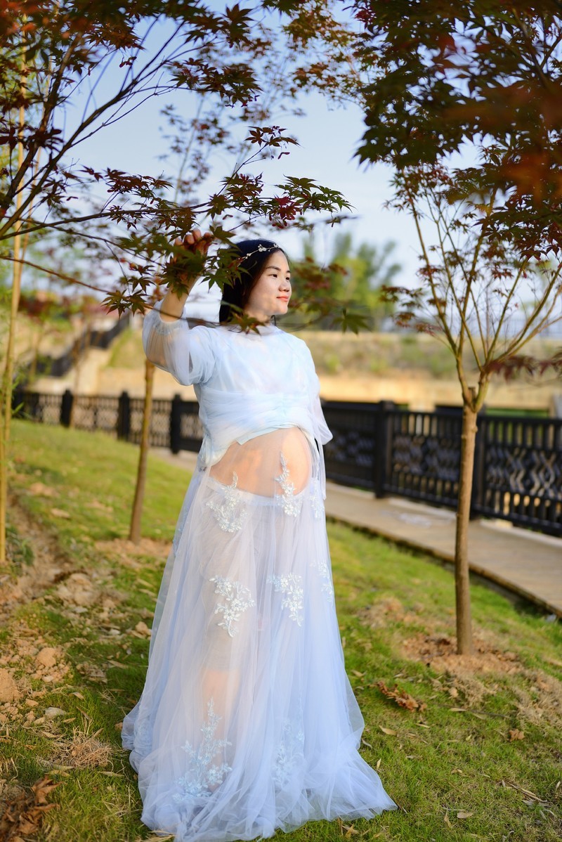 为媳妇拍个二宝的孕照