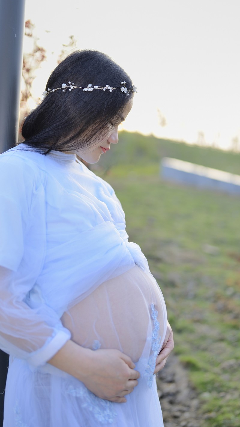 为媳妇拍个二宝的孕照