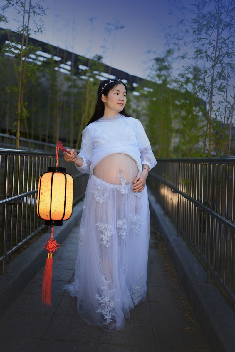 为媳妇拍个二宝的孕照