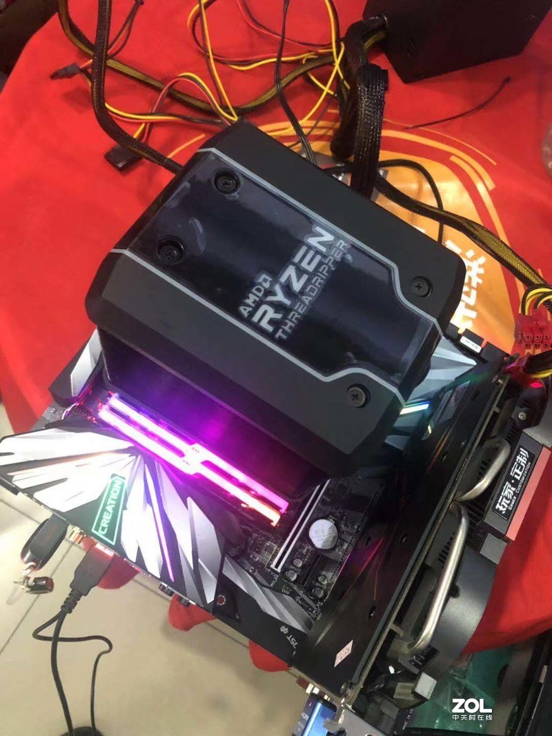AMD 2950X 微星X399创世 芝奇32G幻光戟