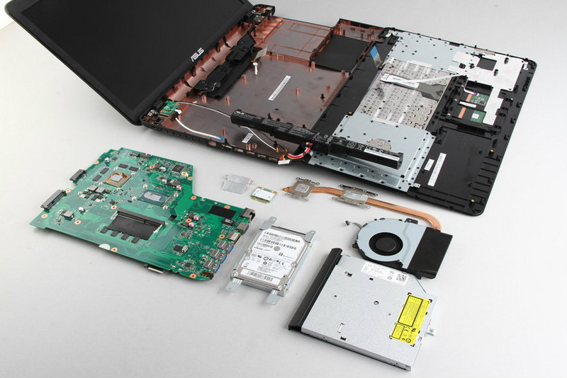 内涵丰富的大块头！华硕K751L拆解图赏