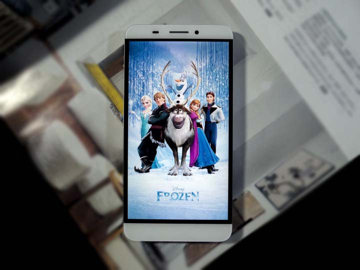 【乐视超级手机1---创新之美，令人窒息】屏幕