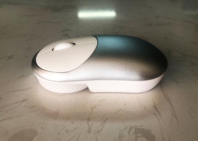 轻奢风尚，触感无限-达尔优UFO无线鼠标畅快自然的体验