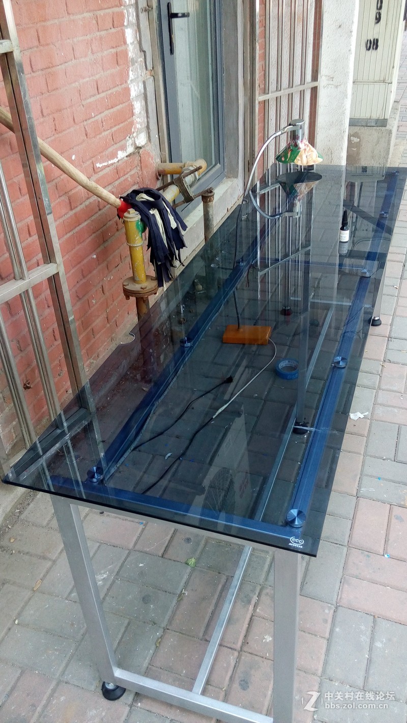 私人定制光污染机桌一体双人工作台