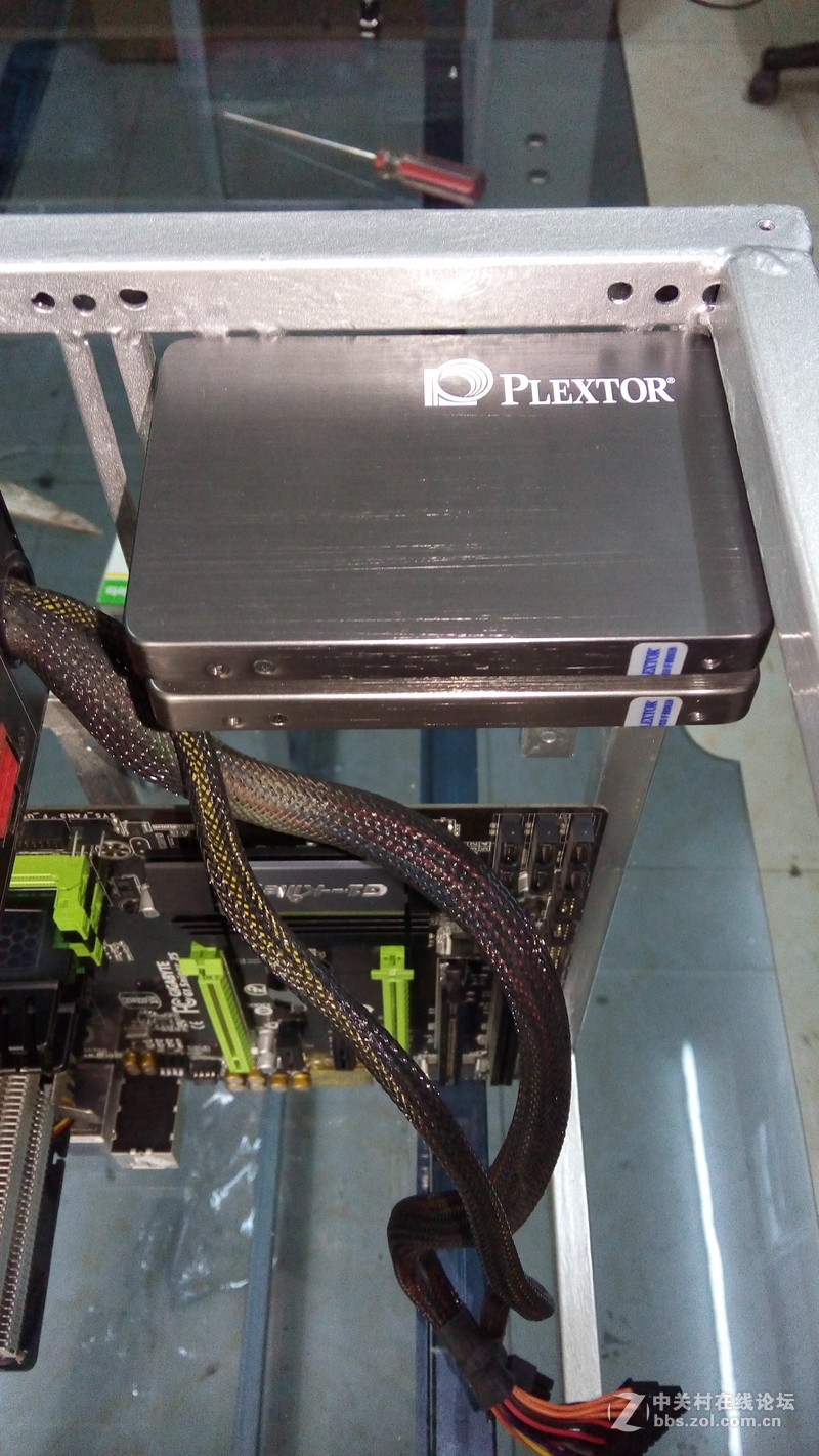 私人定制光污染机桌一体双人工作台