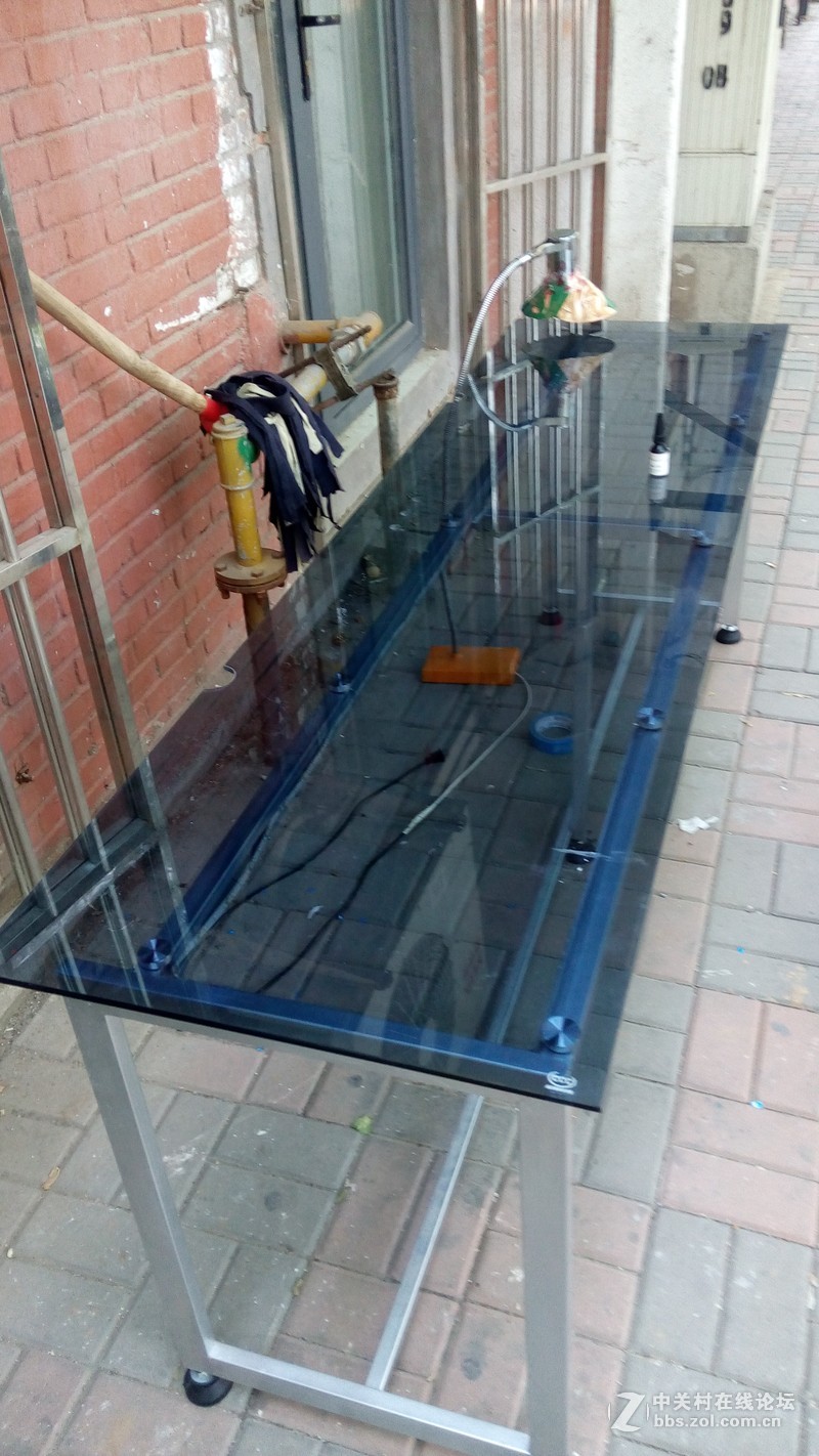 私人定制光污染机桌一体双人工作台