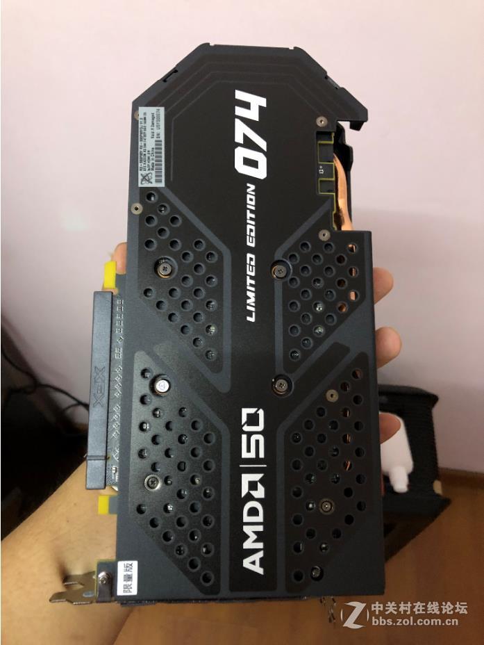 RX590 8G AMD50周年纪念版开箱体验！