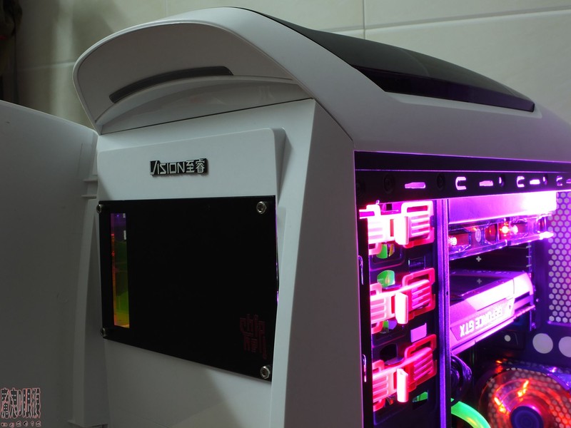 【蜂巢机箱MOD达人PK赛】DIY水冷打造炫彩大白