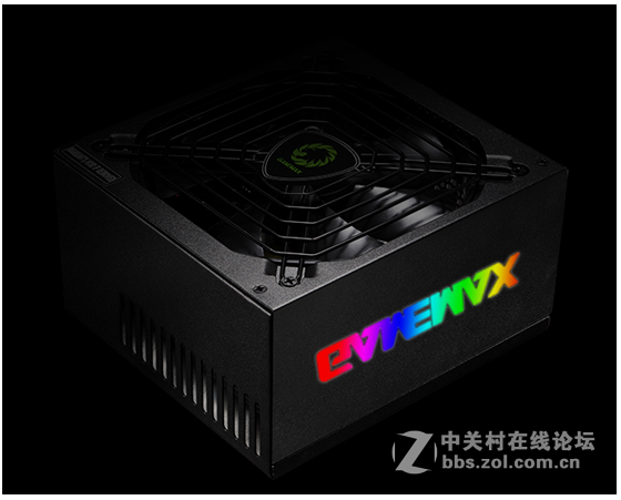 不是吧  电源也有led呼吸灯模式    gamemax碳金500w电源好调皮