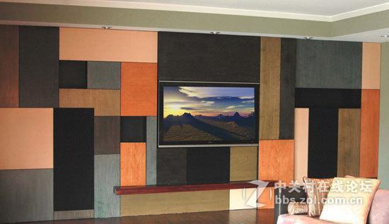 #版主坐堂#最火简约电视背景墙效果图 时尚达人必看