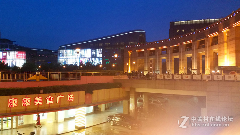 泉城之夜！，(手机随拍)