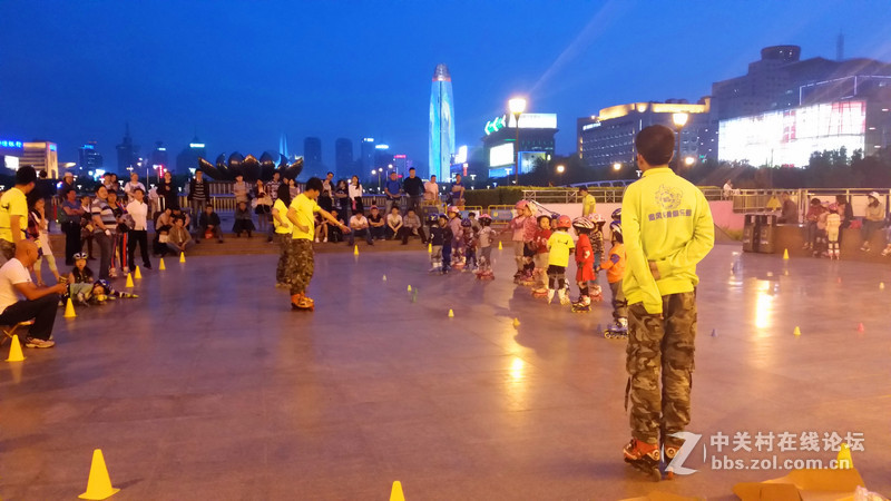 泉城之夜！，(手机随拍)