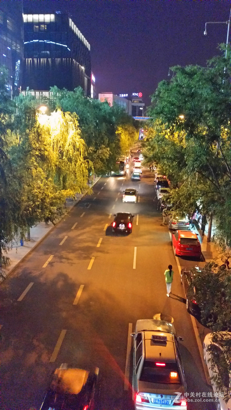 泉城之夜！，(手机随拍)