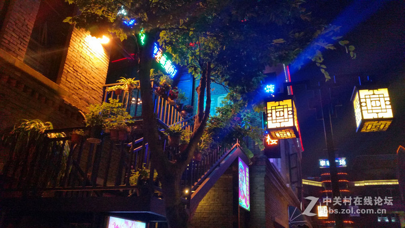 泉城之夜！，(手机随拍)