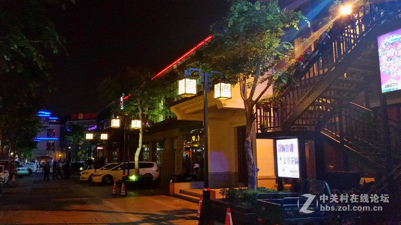 泉城之夜！，(手机随拍)