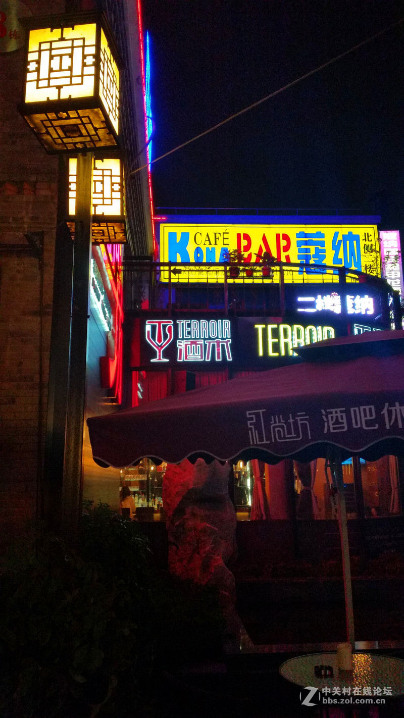 泉城之夜！，(手机随拍)