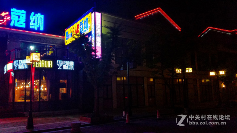 泉城之夜！，(手机随拍)