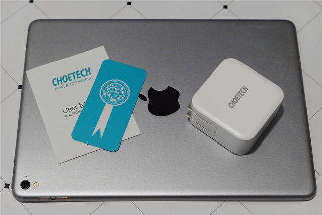 CHOETECH 65W氮化镓PD快充头开箱：充电快还便于携带！