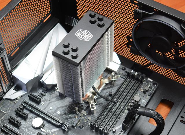 颜值与信仰兼具，酷冷至尊暴雪T400 ARGB散热器上手体验