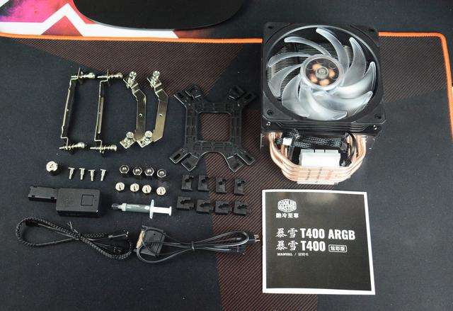 颜值与信仰兼具，酷冷至尊暴雪T400 ARGB散热器上手体验