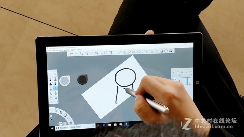 中柏EZpad Go二合一平板电脑，绘画出大师级作品 I 视频